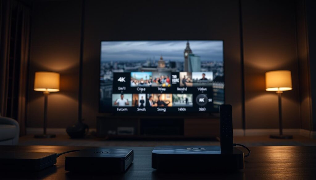 British IPTV streaming quality options