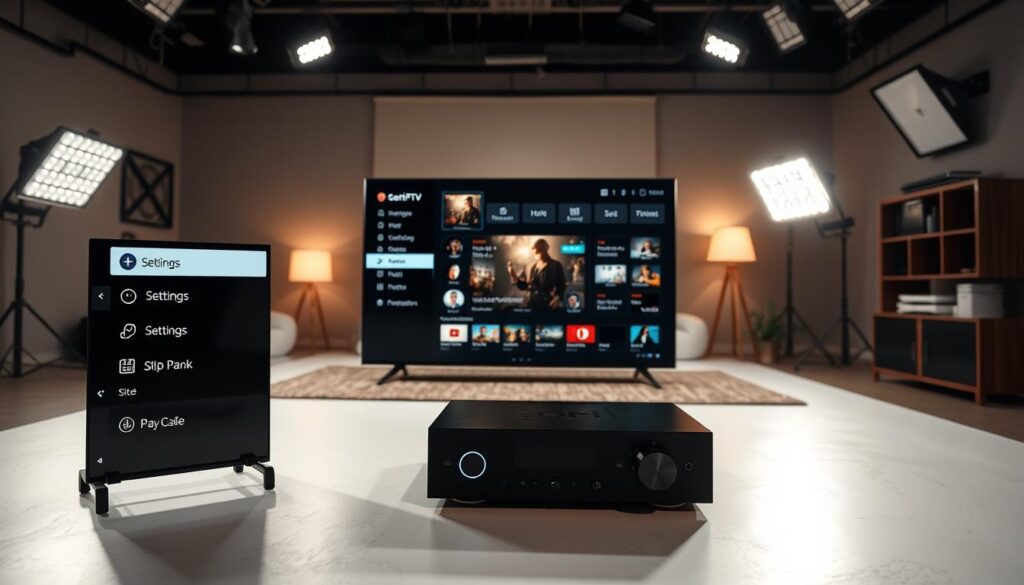 IPTV player settings customization