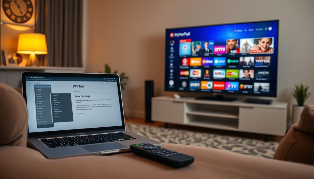 iptv trial setup